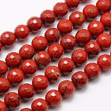 12mm Red Round Red Jasper Beads