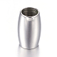 Barrel 304 Stainless Steel Magnetic Clasps with Glue-in Ends(STAS-I026-05)-1