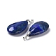 Natural Lapis Lazuli Pendants(X-G-D084-01P-B01)-3