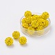 Polymer Clay Rhinestone Beads(RB-C1438-10mm-A19)-1