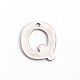 304 Stainless Steel Letter Charms(X-STAS-O072-Q)-1