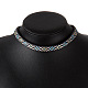 Embroidery Choker Collar Necklace(NJEW-N0052-048F)-1
