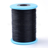 Fishing Thread Nylon Wire, Black, 0.4mm, about 1312.33 yards(1200m)/roll(NWIR-R038-0.4mm-01)