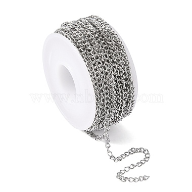 304 Stainless Steel Curb Chains(CHS-F003-17P-C)-3