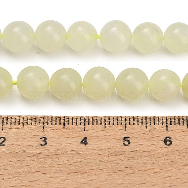 Natural New Jade Beads Strands(GG-CBA792A-C01-8mm)-4