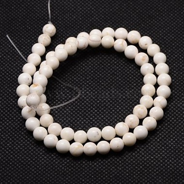 Natural Magnesite Round Beads Strands(TURQ-L016-01-8mm)-3