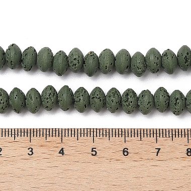 Synthetic Lava Rock Beads Strands(G-B087-02A-04)-4