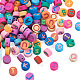 300pcs perles de couleurs en argile polymère faites à la main(CLAY-CD0001-04)-1