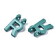 Spray Painted Alloy  2-Loop Link Pendants(X-PALLOY-T075-48R-RS)-3