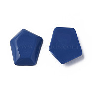 Opaque Acrylic Cabochons, Pentagon, Royal Blue, 23.5x18x4mm, about 450pcs/500g(MACR-S373-142-A16)