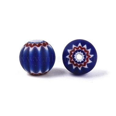 handgemachte Millefiori Glas runde Perlen(LA-N002-10A)-3