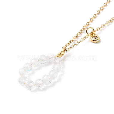 Clear Brass Necklaces
