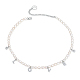 S925 Silver Freshwater Pearl Beaded Necklace(RC3268-2)-1