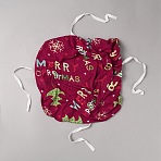 Christmas Theme Polyester Chair Cover, Word, 320x320x0.8mm(AJEW-WH20009-27B)
