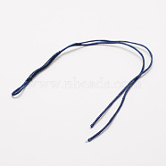 Nylon Cord Loop Making, Marine Blue, 6 inch(150mm)(NWIR-P012-06)