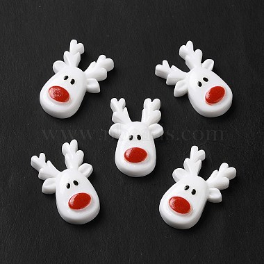 Christmas Opaque Resin Cabochons(RESI-K019-20)-3
