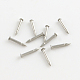 304 Stainless Steel Tie Tacks Lapel Pin Brooch Findings(STAS-R065-48)-1
