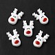 Christmas Opaque Resin Cabochons(RESI-K019-20)-3