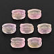 Two Tone Transparent Spray Painted Glass Beads(GLAA-T022-03-C06)-1