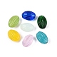 Handmade Ribbed Lampwork Beads(LAMP-N042-01)-1