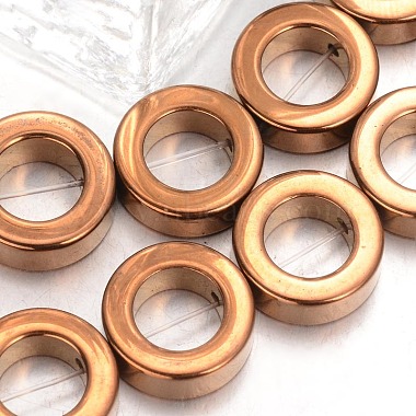 12mm Ring Non-magnetic Hematite Beads