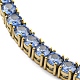 Rhinestone Bracelet(BJEW-C049-01G-05)-2