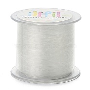 Korean Elastic Crystal Thread, Clear, 0.8mm, about 142.16 yards(130m)/roll(EW-N004-0.8mm-01)