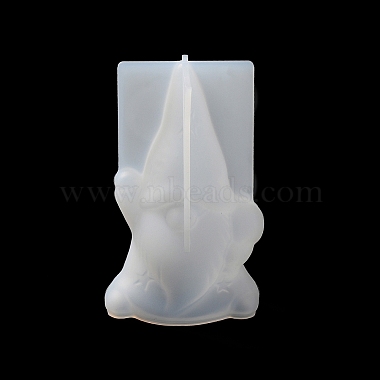 moules en silicone d'affichage de gnome de noël bricolage(DIY-P075-B02)-3