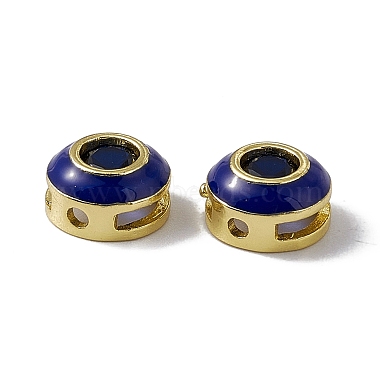 Rack Plating Brass Cubic Zirconia Beads(KK-C007-15G)-5