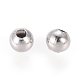 304 Stainless Steel Hollow Round Seamed Beads(STAS-R032-4mm)-2