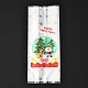 Рождественские тематические прямоугольные бумажные пакеты для конфет(CARB-G006-02A)-2