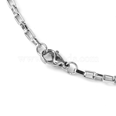 Коробка цепи ожерелье для мужчин(NJEW-F027-17-2.5mm)-2