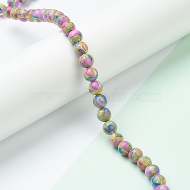 Natural Howlite Beads Strands(X-G-L575-02D)-4
