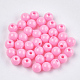 Opaque Plastic Beads(KY-T005-6mm-621)-1
