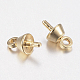 304 tasse en acier inoxydable perle peg bails pin pendentifs(X-STAS-H436-16)-2