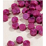 Sealing Wax Particles for Retro Seal Stamp, Octagon, Medium Violet Red, 9x5mm, about 1500pcs/500g(DIY-WH0153-01)