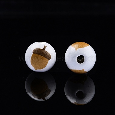 Summer Theme Printed Wooden Beads(WOOD-D006-04)-5