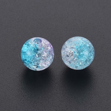 Transparent Crackle Acrylic Beads(MACR-S370-N10mm)-3