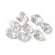 100&nbsp;pi&egrave;ces de perles de verre galvanis&eacute;es(EGLA-P060-01A-HR01)-1