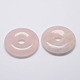 Natural Rose Quartz Big Pendants(G-G647-37)-2