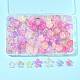 200Pcs 10 Styles Mixed Styles Acrylic Bead Caps(OACR-FS0002-51B)-7