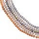 5Strands 5 Colors Electroplate Glass Beads Strands(EGLA-SZ0001-16)-1