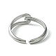 304 Stainless Steel Open Cuff Ring(RJEW-L110-043P)-3
