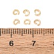 Messing Open Ringe springen(KK-G604-08G-07)-3