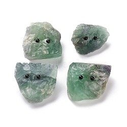 Natural Fluorite Sculpture Display Decorations, for Home Office Desk, Hedgehog, 48~55x38~45mm(G-PW0004-44K)