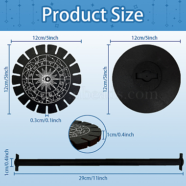 Wooden Wheel(DJEW-WH0046-084)-2