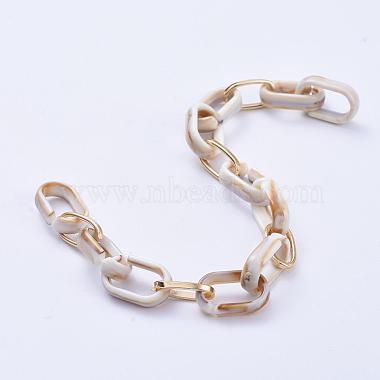 Handmade Paperclip Chains(AJEW-JB00606-05)-2