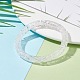 9Pcs 9 Color Candy Color Acrylic Curved Tube Chunky Stretch Bracelets Set for Women(BJEW-JB08134)-4