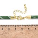 Ployester Core-Wrapped Round Cord Necklace Making(KK-CBACFA2-03G-23)-3