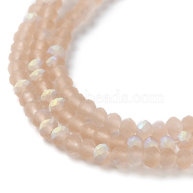 imitation jade perles de verre brins(EGLA-A034-T2mm-MB20)-4